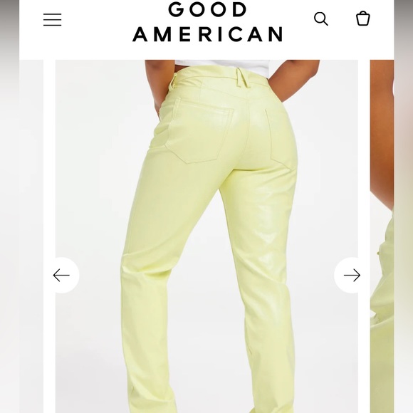 Good American Leather pants - Picture 2 of 3